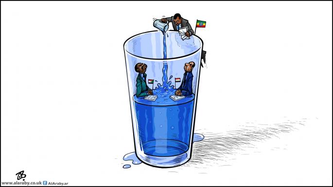 كاريكاتير اثيوبيا والمفاوضات / حجاج