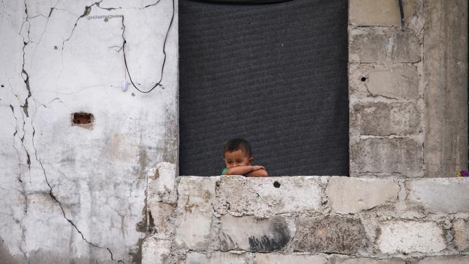 أطفال ترعرعوا بلا أباء بسبب الخطف (محمد أبازيد/ فرانس برس)