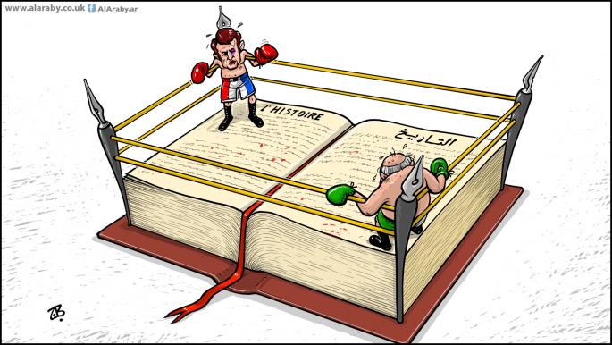 كاريكاتير فرنسا الجزائر / حجاج