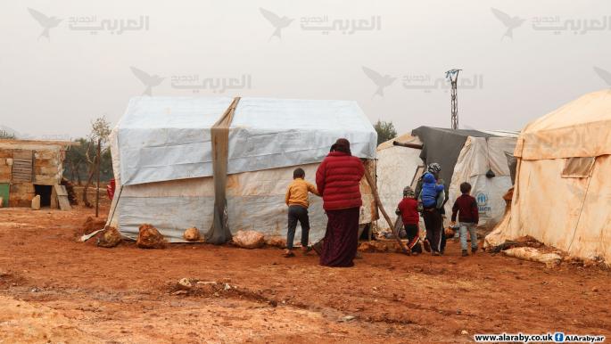 مخيم نازحين سوريين في شمال غربي سورية 2 (العربي الجديد)