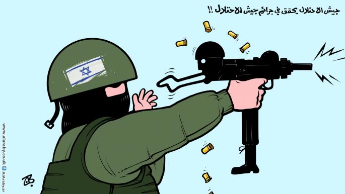 كاريكاتير جرائم الاحتلال / حجاج