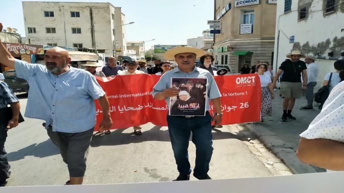 تونس: مسيرة رمزية في اليوم العالمي لمساندة ضحايا التعذيب