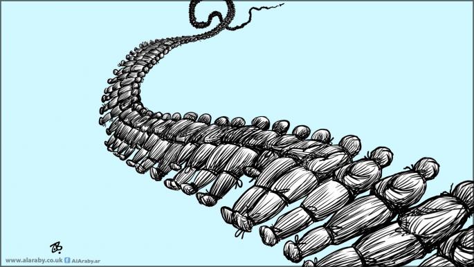 كاريكاتير ضحايا غزة / حجاج