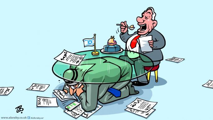 كاريكاتير شجب واستنكار ونتنياهو / حجاج
