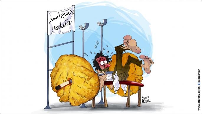 كاريكاتير ارتفاع اسعار الكعك / نجم