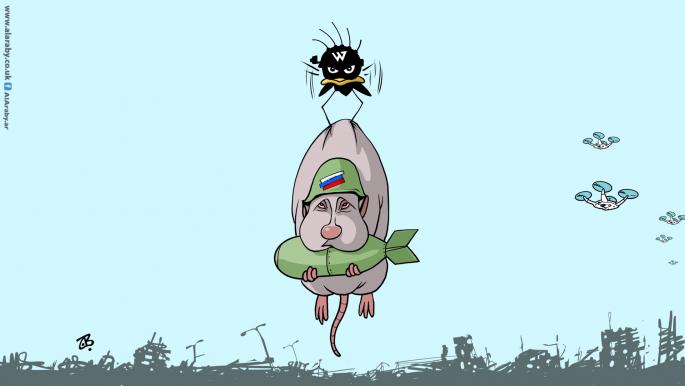 كاريكاتير فاغنر والجيش الروسي / حجاج