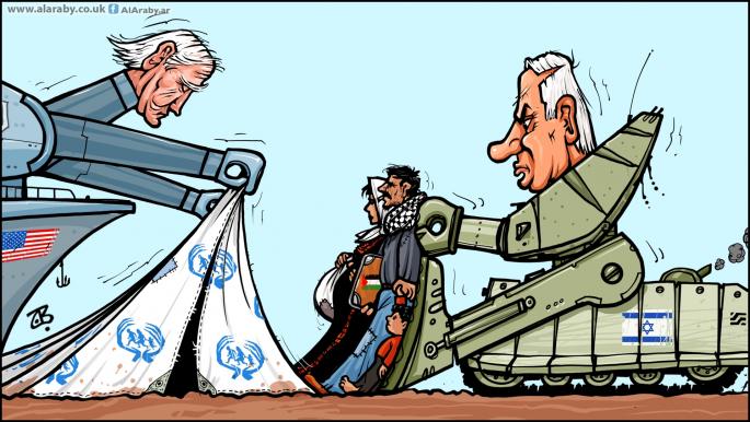 كاريكاتير ترانسفير غزة / حجاج