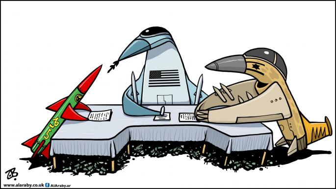 كاريكاتير صواريخ حماس / حجاج