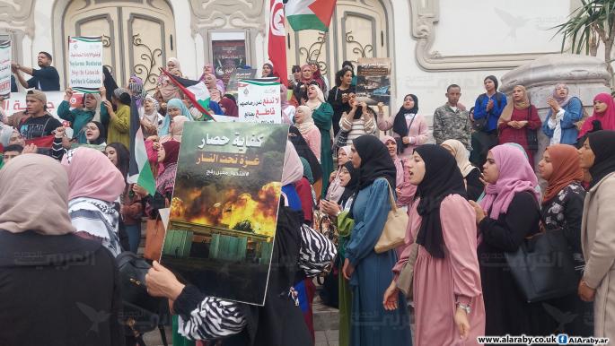 حراك طلاب تونس ينطلق تضامناً مع غزة ودعماً لانتفاضة جامعات العالم