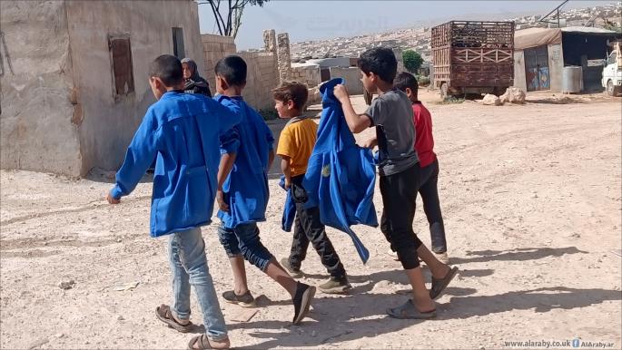 سورية: توقف الدعم يقلق معلمين في إدلب ويدفعهم للبحث عن بدائل