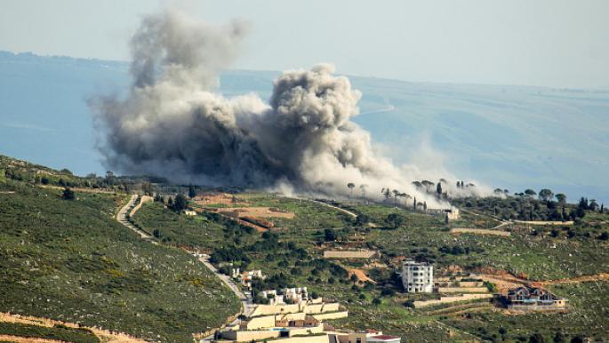 جبهة لبنان | "حزب الله" يقصف مواقع إسرائيلية وغارات على بلدات حدودية