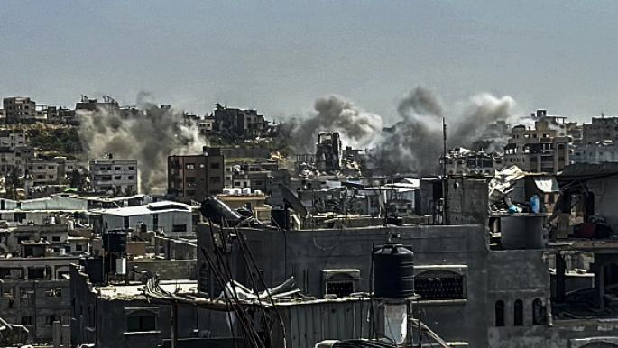 حرب غزة في يومها الـ183 | جيش الاحتلال يقصف شمال القطاع وجنوبه