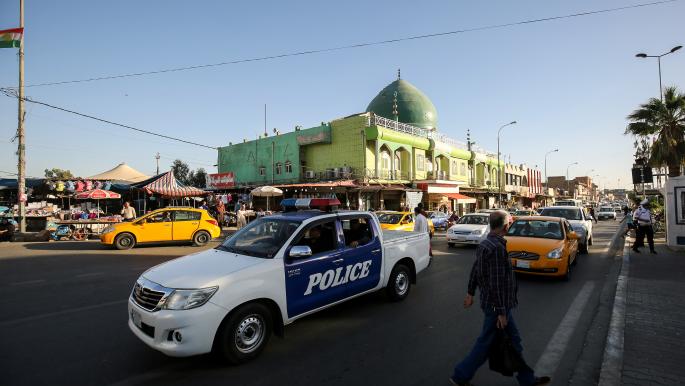 الأمن العراقي يعتقل شخصاً بعد رفعه صورة أوجلان في كركوك