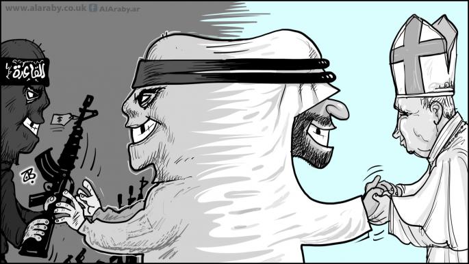 كاريكاتير الامارات والقاعدة / حجاج