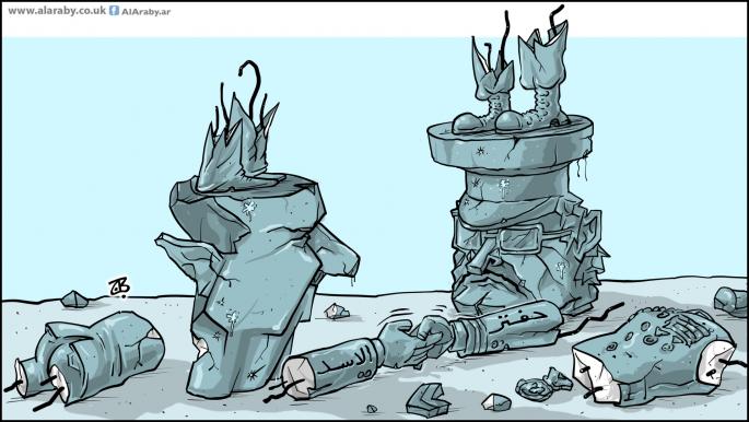 كاريكاتير حفتر الاسد / حجاج