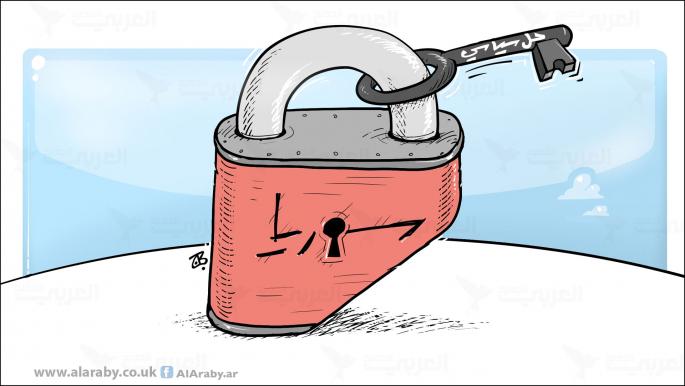كاريكاتير الحل في سوريا / حجاج