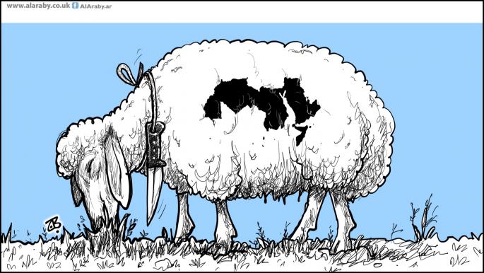 كاريكاتير خاروف العيد / حجاج