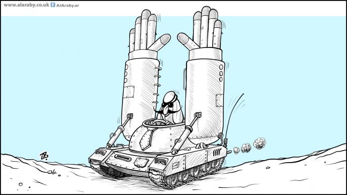 كاريكاتير التسلح العربي / حجاج