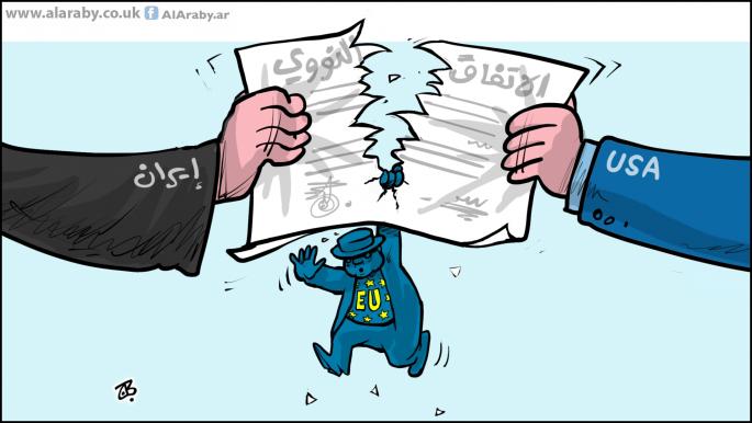 كاريكاتير الاتفاق النووي / حجاج