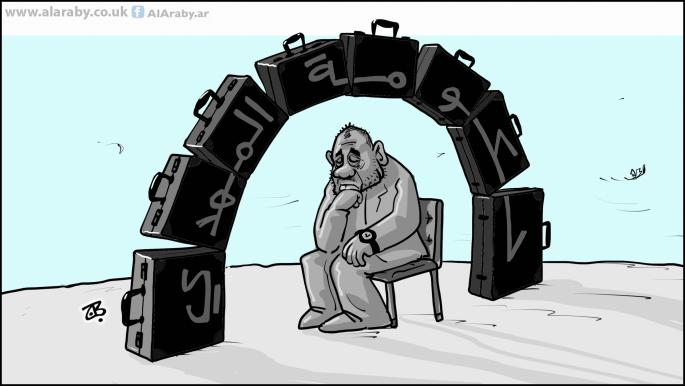 كاريكاتير انتظار المهدي / حجاج