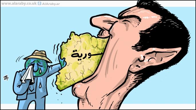   كاريكاتير بشار وسورية / حجاج