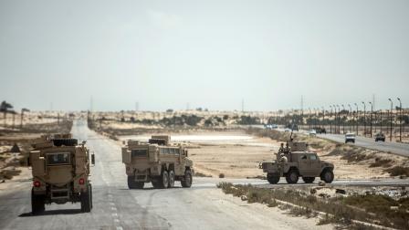 الجيش المصري في شمال سيناء-خالد دسوقي/فرانس برس