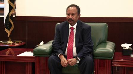 رئيس الوزراء السوداني، عبد الحميد حمدوك (إبراهيم حميد/ فرانس برس)