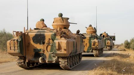 قوات تركية (عارف تماوي/ فرانس برس)
