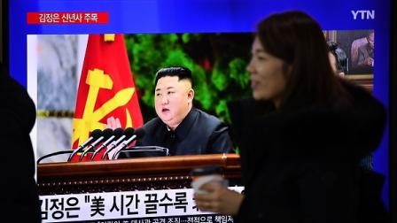 توقع إجراء اختبار نووي بكوريا الشمالية (جونغ يون جي/ فرانس برس)
