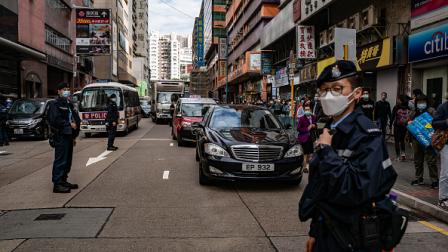 اعتقلت سلطات هونغ كونغ ستة إعلاميين في موقع "ستاند نيوز"