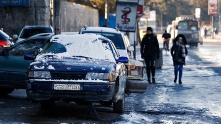 الطقس في دمشق سورية (فرانس برس)