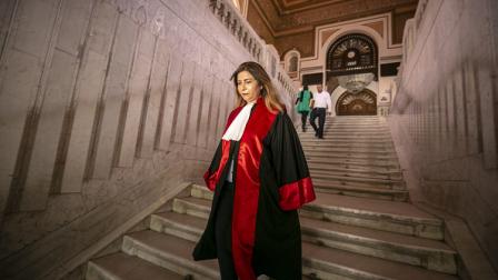 القضاة التونسيين يحتجون على قرارت سعيّد (ياسين قايدي/ الأناضول)