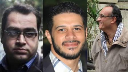 زياد العليمي، حسام مؤنس وهشام فؤاد- مصر (فيسبوك)