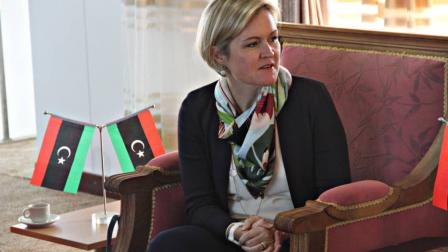 السفيرة البريطانية في ليبيا كارولاين هريندل (فيسبوك)