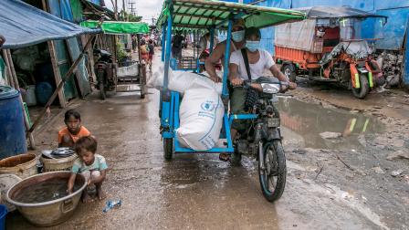 فقر ومساعدات أممية في ميانمار (فرانس برس)