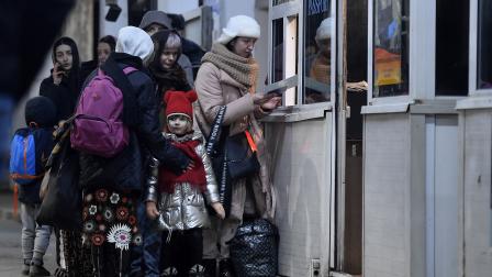 توزيع اللاجئين الأوكرانيين على الاتحاد الأوروبي أمر مهم (أليكس نيكوديم/ الأناضول)