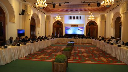 اجتماعات اللجنة الدستورية الليبية في القاهرة (بعثة الأمم المتحدة/ فيسبوك)