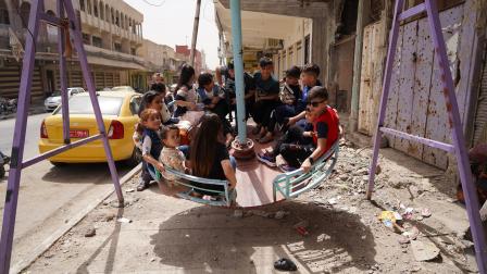 أطفال وعيد الفطر 2021 في العراق (إسماعيل عدنان يعقوب/ الأناضول)