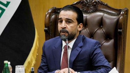 رئيس البرلمان العراقي، محمد الحلبوسي (ليدوفيتش ماران/ فرانس برس)