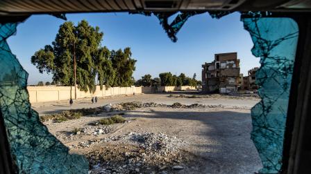 مدينة الرقة السورية (دليل سليمان/ فرانس برس)