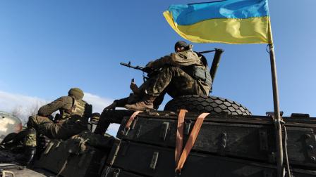 جنود أوكرانيين (سكوت بيترسون/ Getty)