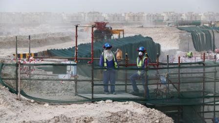عمال أجانب في قطر (مروان نعماني/ فرانس برس)