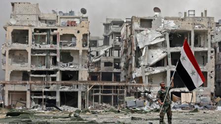 النظام السوري في مخيم اليرموك
