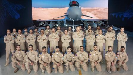 قطر تعلن بدء وصول طائرات تايفون - تويتر/الدفاع القطرية