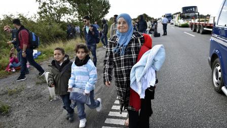 لاجئون في الدينمارك (فرانس برس)