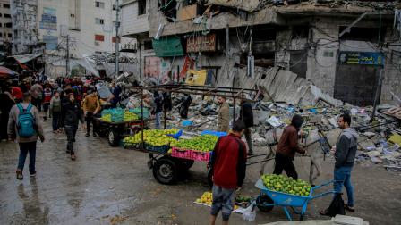 أسواق غزة (فرانس برس)