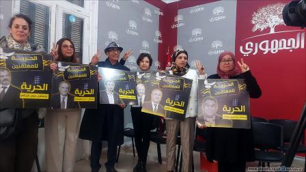 أهالي المعتقلين في تونس