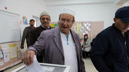 خلال الانتخابات الرئاسية 2019، الجزائر (فاروق بطيش/ الأناضول)