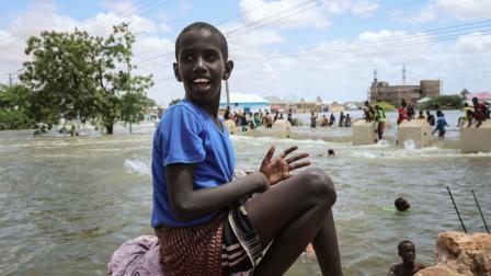 أطفال صوماليون في الصومال (فرانس برس)