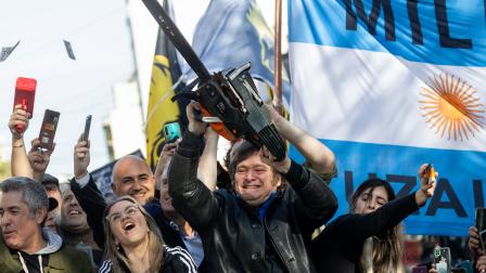 الرئيس الأرجنتيني خافيير مايلي/ Getty